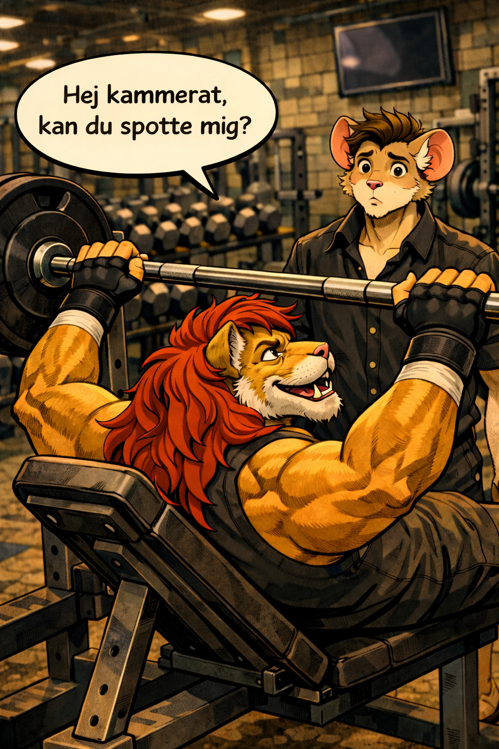 How i meet my best friend
And taking things way too literal — panel 1