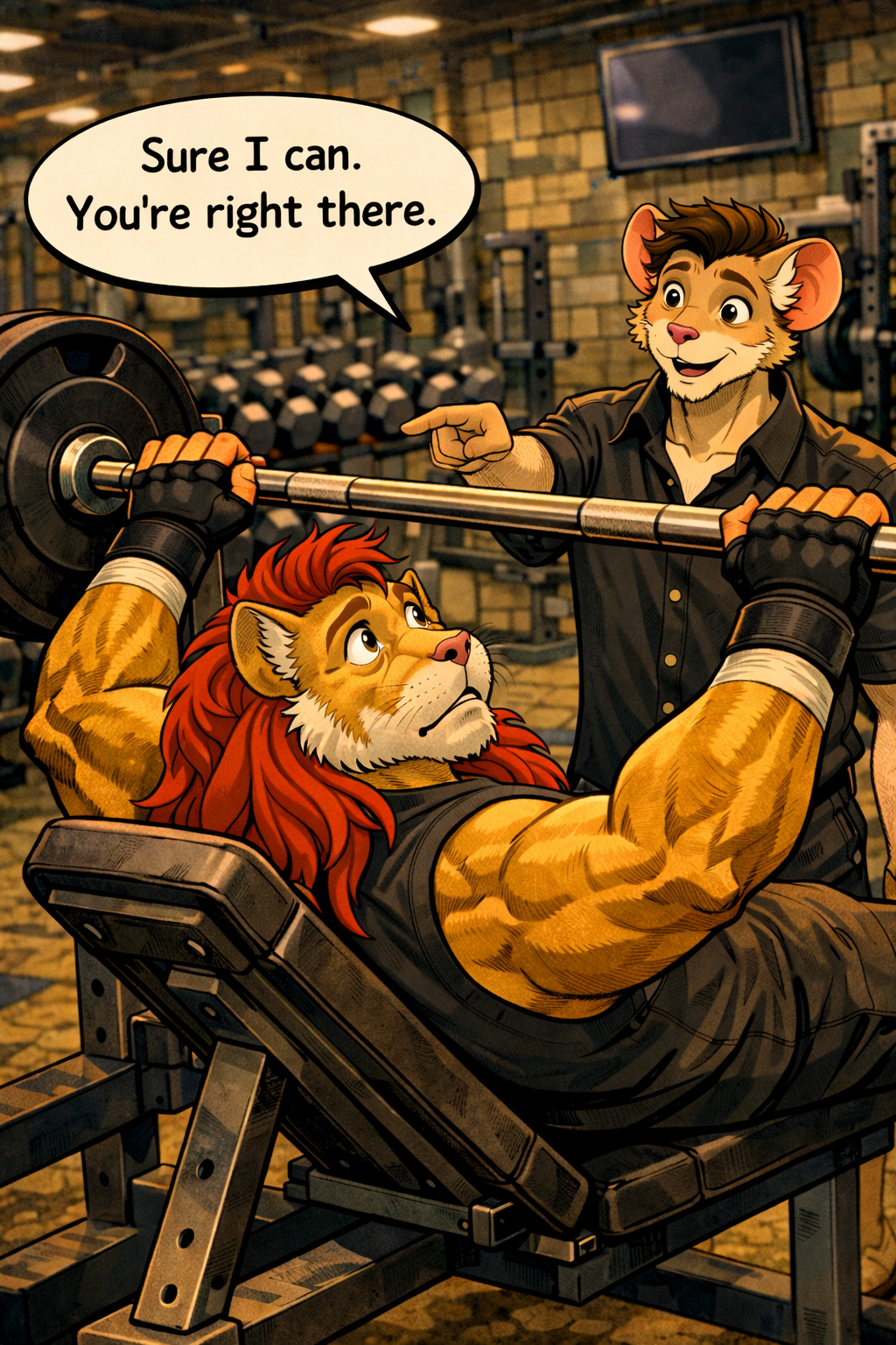 How i meet my best friend
And taking things way too literal — panel 2