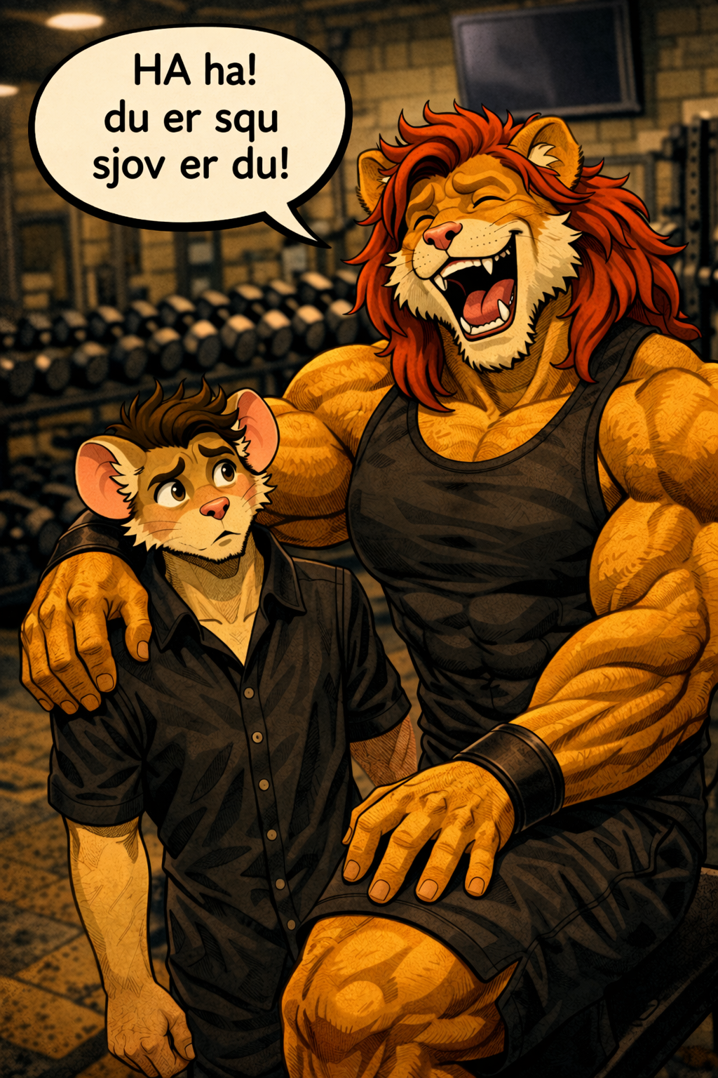 How i meet my best friend
And taking things way too literal — panel 2