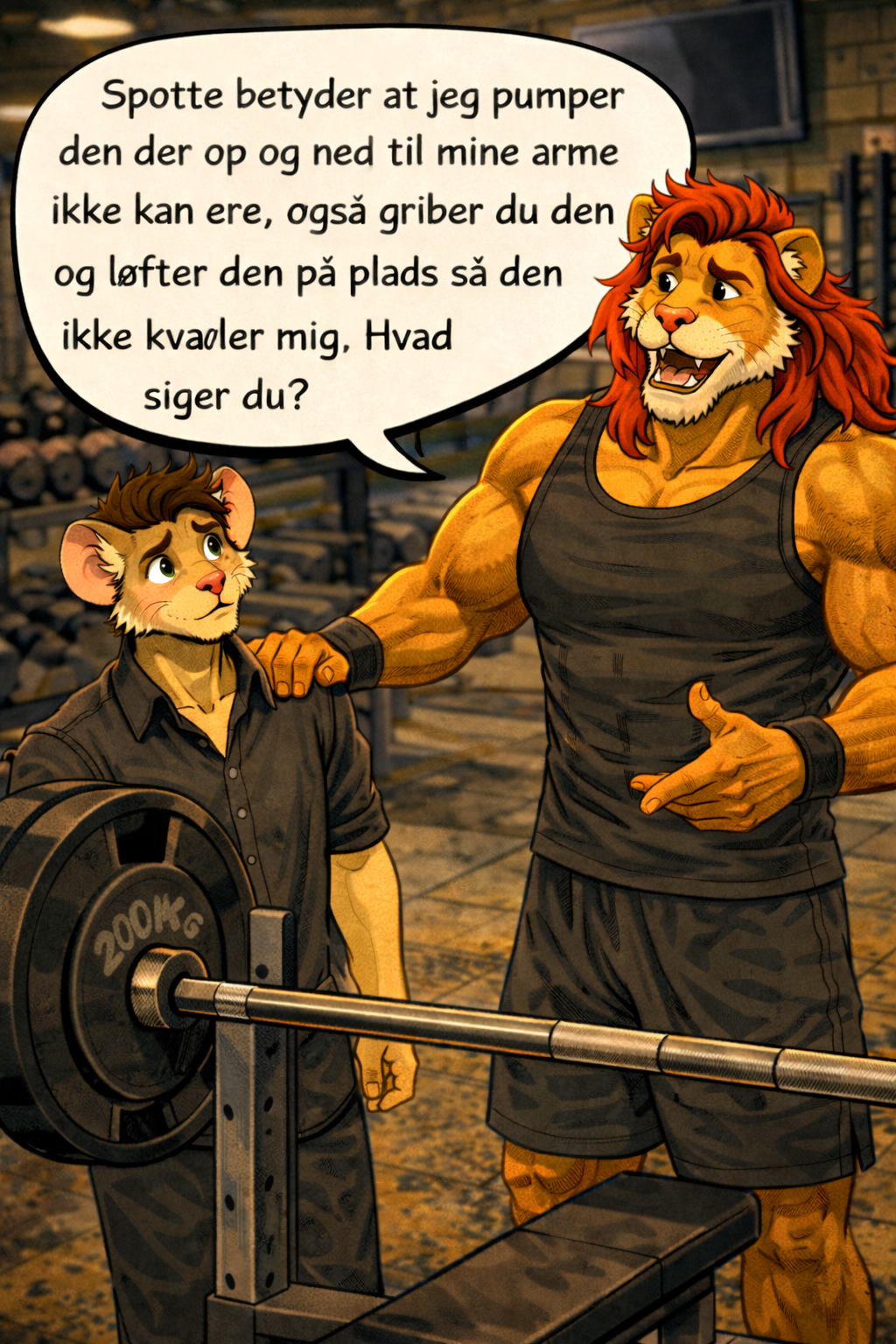 How i meet my best friend
And taking things way too literal — panel 3