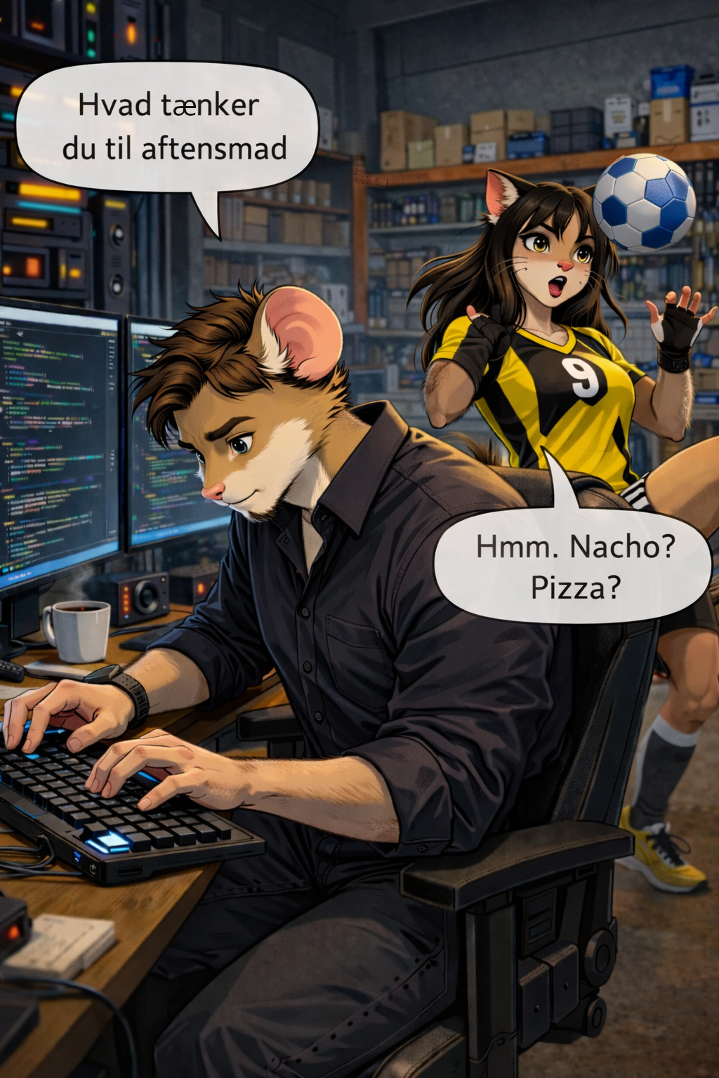 Careful what you ask for, you might get it — panel 1