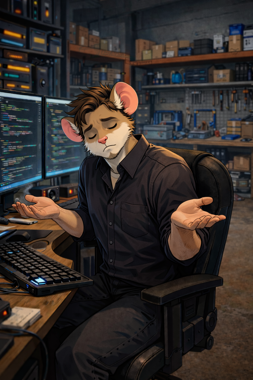 Careful what you ask for, you might get it — panel 3