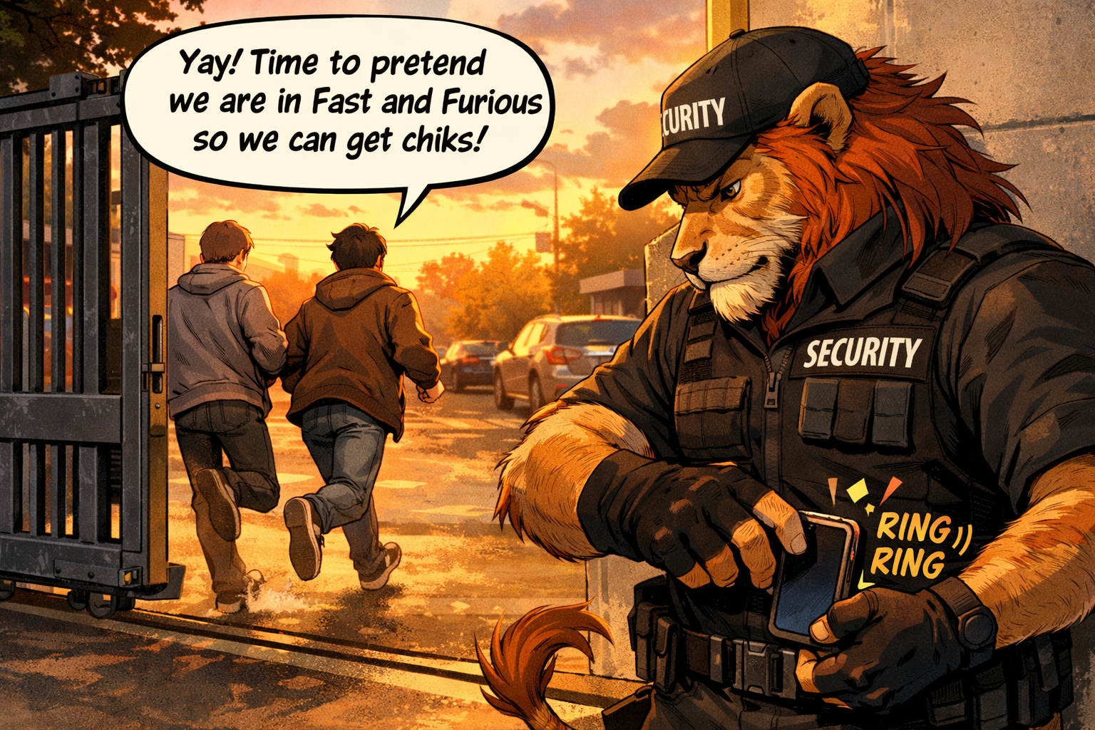 A true friend — panel 4