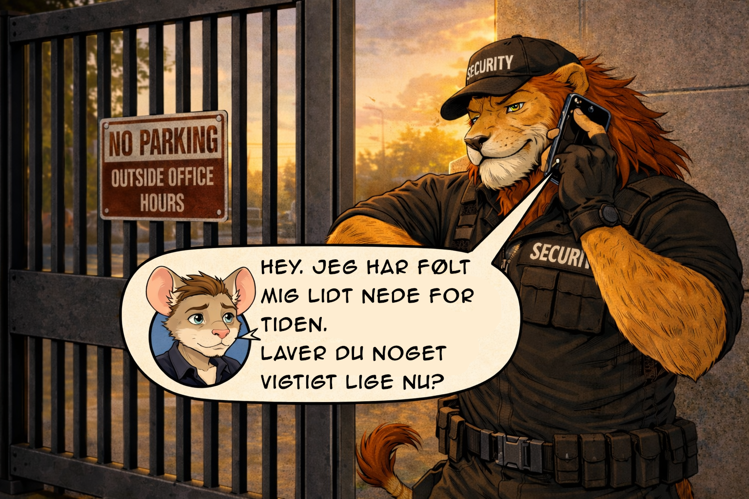 En rigtig ven — panel 5