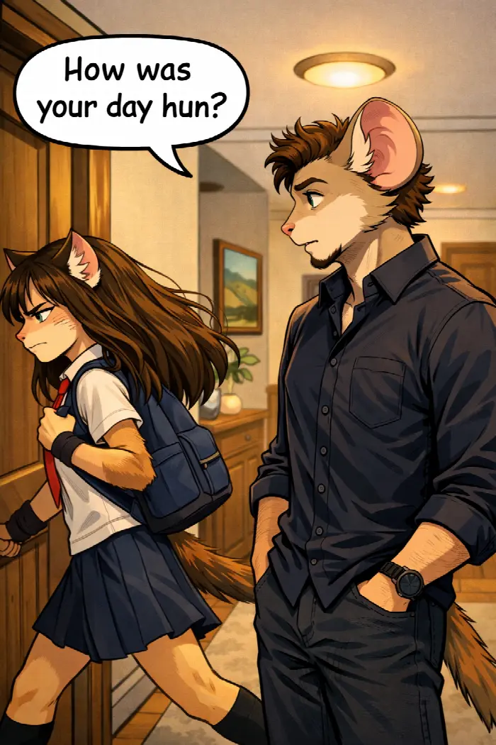 Not picking up on social ques — panel 2