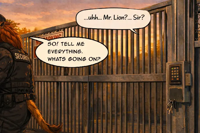 A true friend — panel 7
